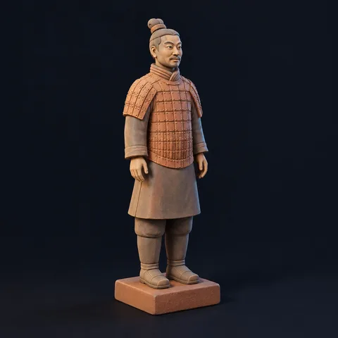 Terracotta warrior · AI concept image
