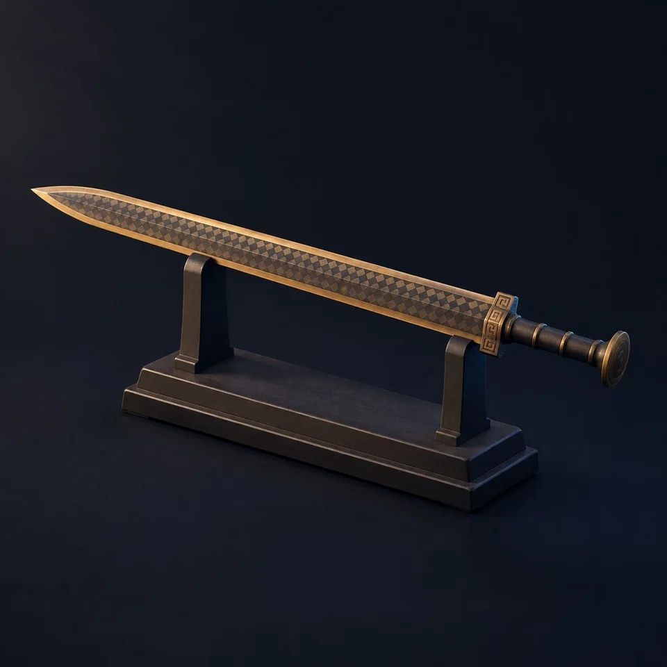 Sword of Goujian model · AI concept image