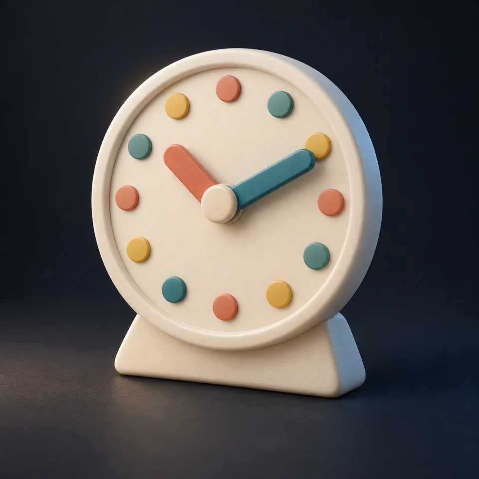 Reloj de aprendizaje · Imagen conceptual con IA