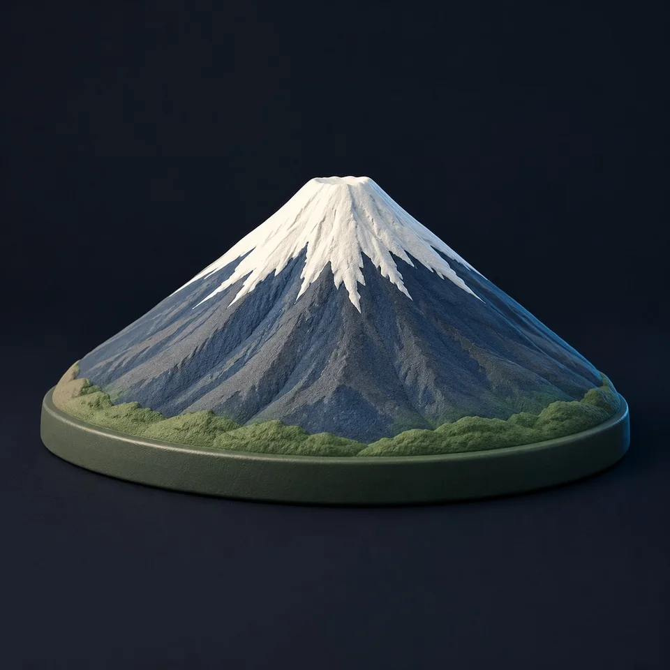 Berg Fuji · KI-Konzeptbild