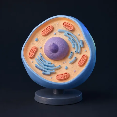Animal cell · AI concept image