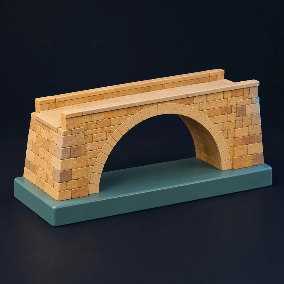 Arch bridge · AI concept image