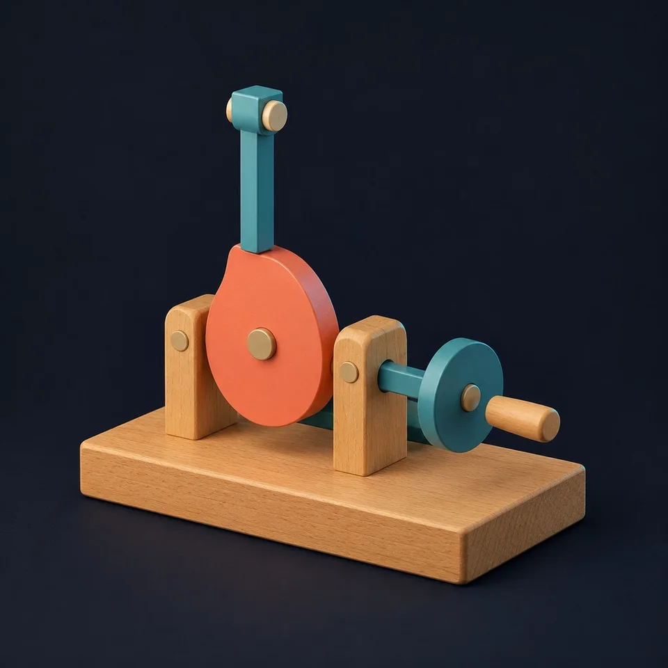 Cam mechanism · AI concept image