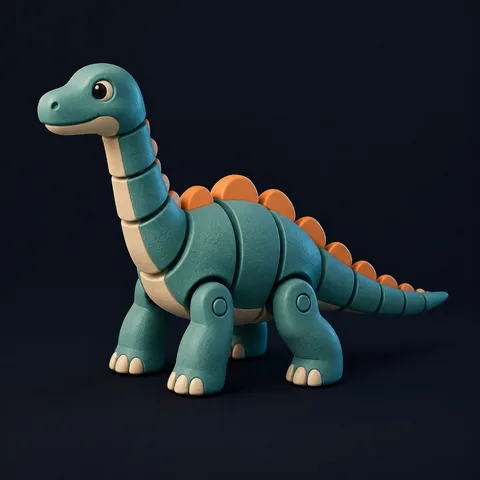 Articulated dinosaur · AI concept reference
