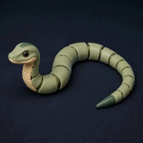 Articulated snake · AI concept image