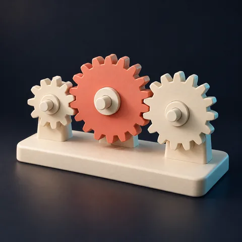 Gear train · AI concept reference