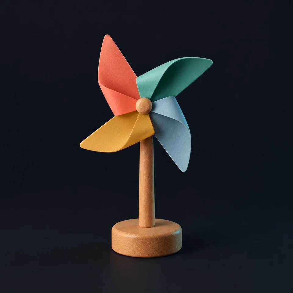 Pinwheel · AI concept image