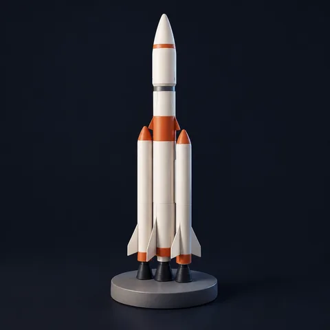 Orbital rocket · AI concept image