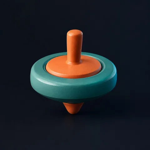Spinning top · AI concept image