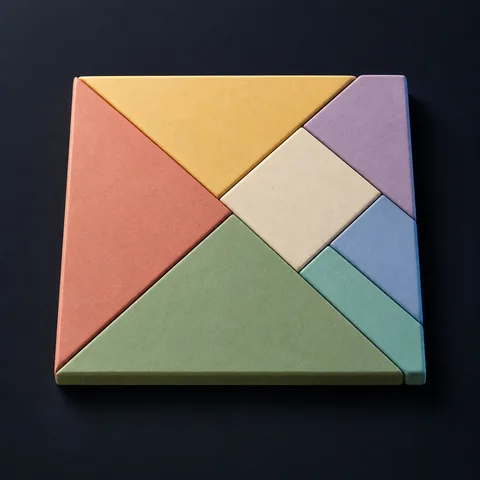 Tangram · AI concept image
