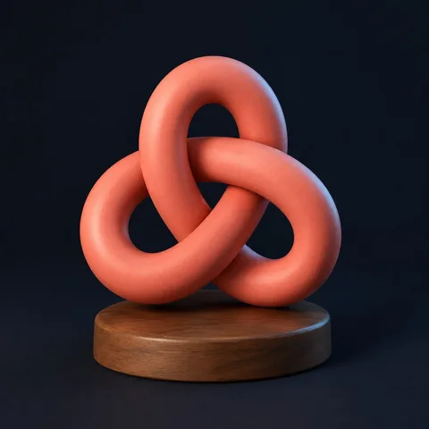 Torus knot · AI concept reference