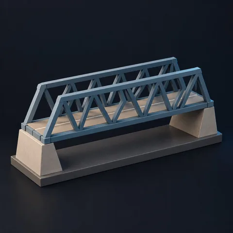 Truss bridge · AI concept image